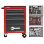 Gedore red Werkstattwagen MECHANIC 129-teilig R21560004