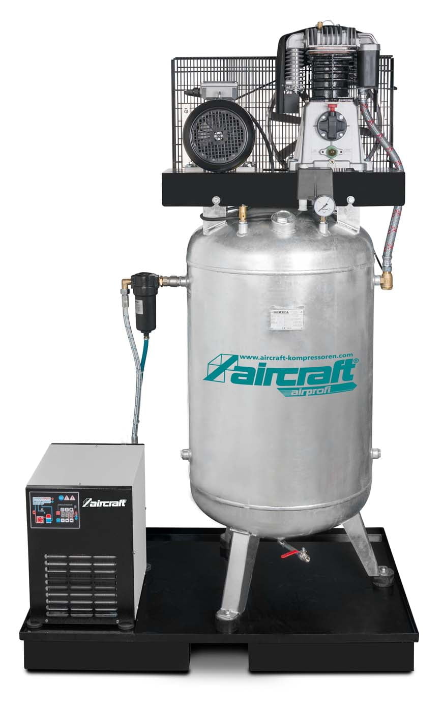 2024812K_02_100813_web Stationärer Kolben-Kompressor mit KältetrocknerAIRPROFI 853/270/10 VK – Bild 1