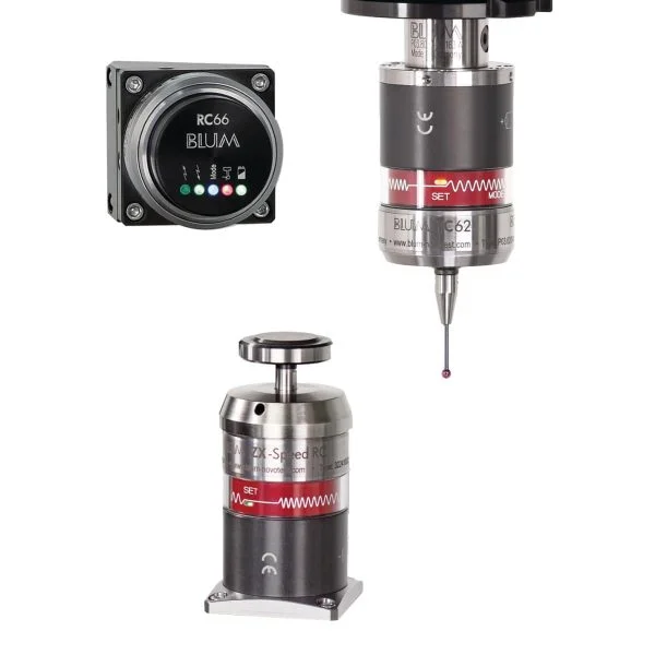Werkzeug- Werkstückvermessung Blum TC62RC und ZX-Speed BRC-Funktechnologie