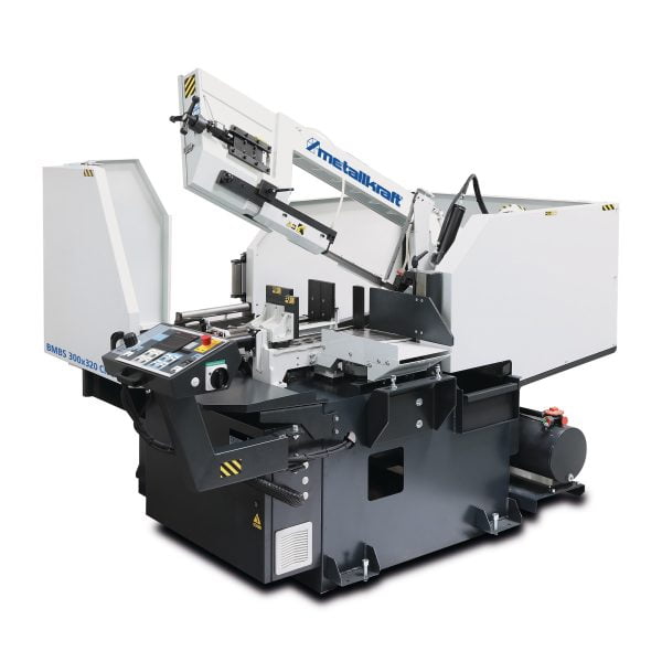 Metallkraft Vollautomatische Schwenkrahmen-Metallbandsäge BMBS 300 x 320 CNC-G – Bild 1