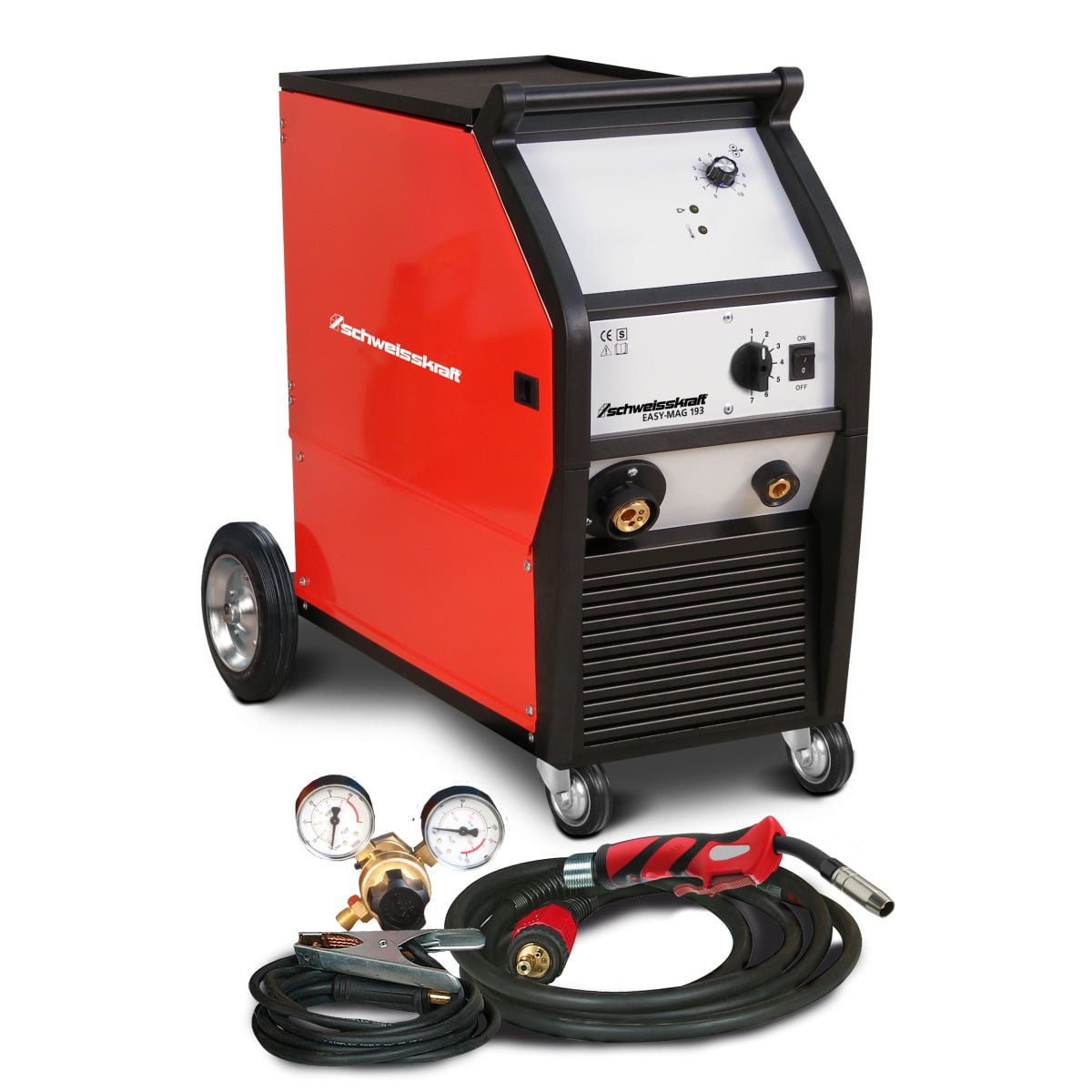 1081193_H Schweisskraft MIG/MAG Schutzgas-Schweißgerät EASY-MAG 193 – Bild 1