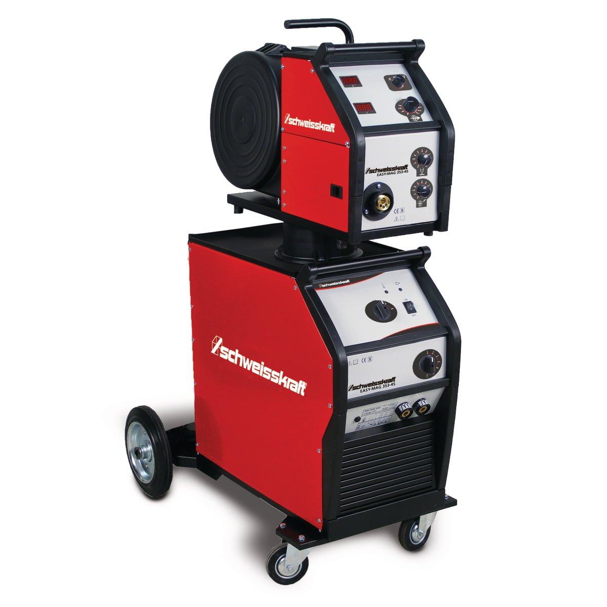 1081353_H Schweisskraft MIG/MAG Schutzgas-Schweißgerät EASY-MAG 353-4S – Bild 1