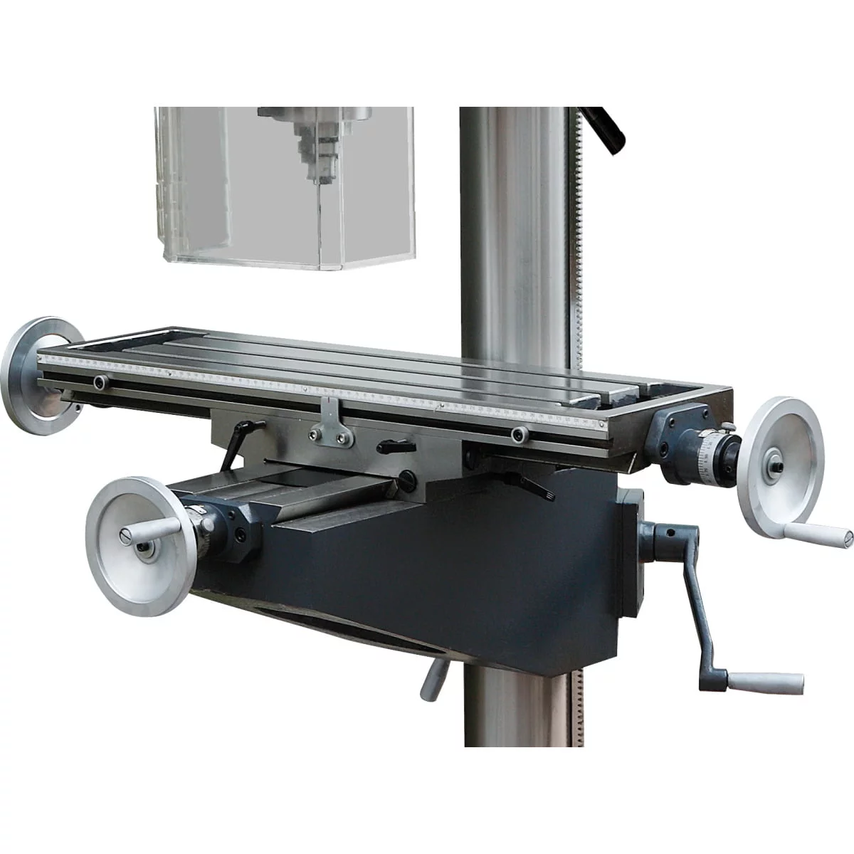 Optimum Säulen-Getriebebohrmaschine mit Kreuztisch OPTIdrill DH 40CT – Bild 3