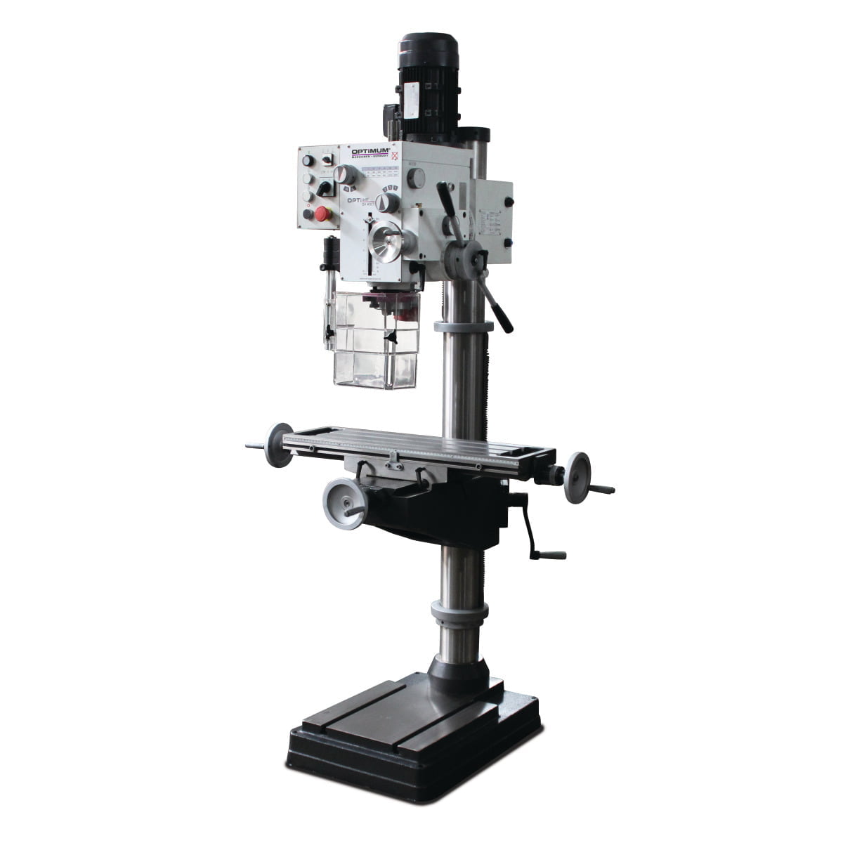 3034351_H Optimum Säulen-Getriebebohrmaschine mit Kreuztisch OPTIdrill DH 40CTP – Bild 1
