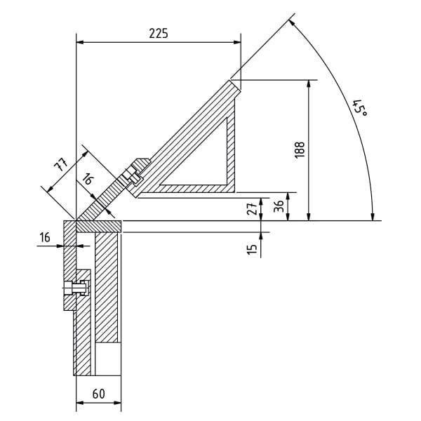 Metallkraft Manuelle Schwenkbiegemaschine  FSBM 1020-20 S2 – Bild 2