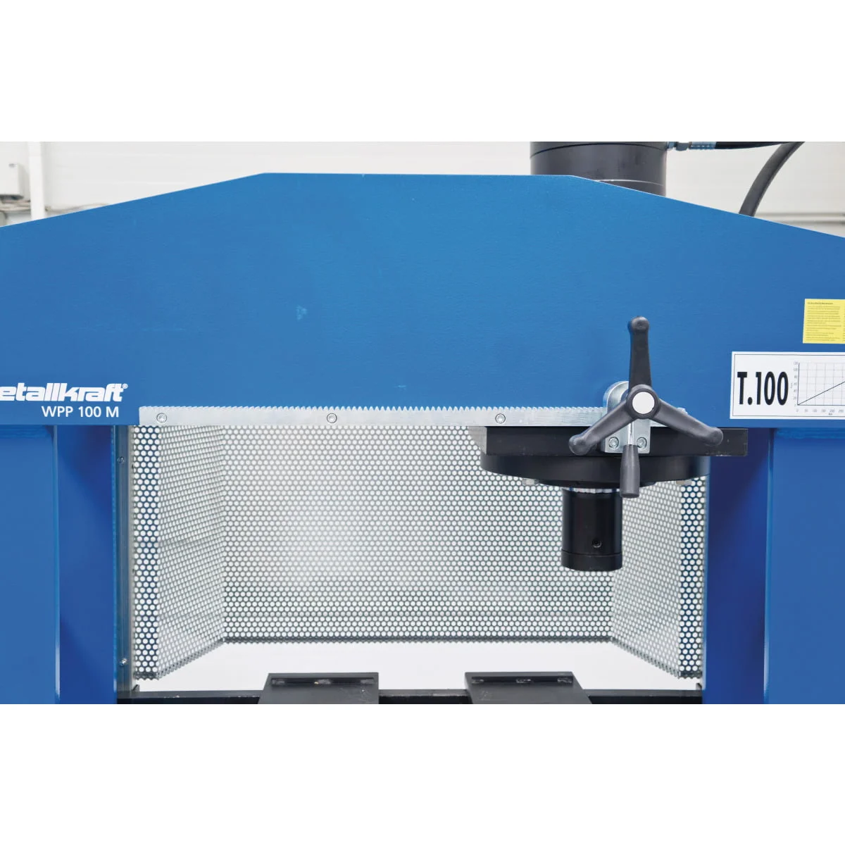Metallkraft Hydraulische Werkstattpresse  WPP 100 HBK – Bild 2