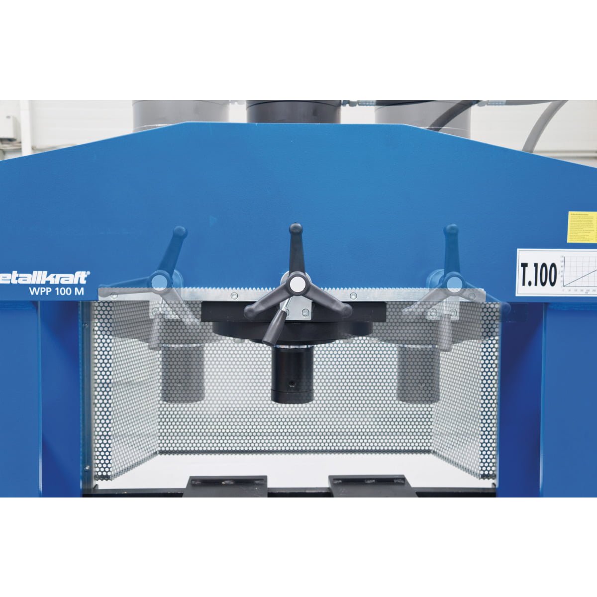 4013100_D_03 Metallkraft Hydraulische Werkstattpresse  WPP 100 HBK – Bild 4