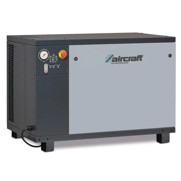 Aircraft Stationärer Kolbenkompressor mit Schalldämmgehäuse AIRPROFI 853/10 Silent