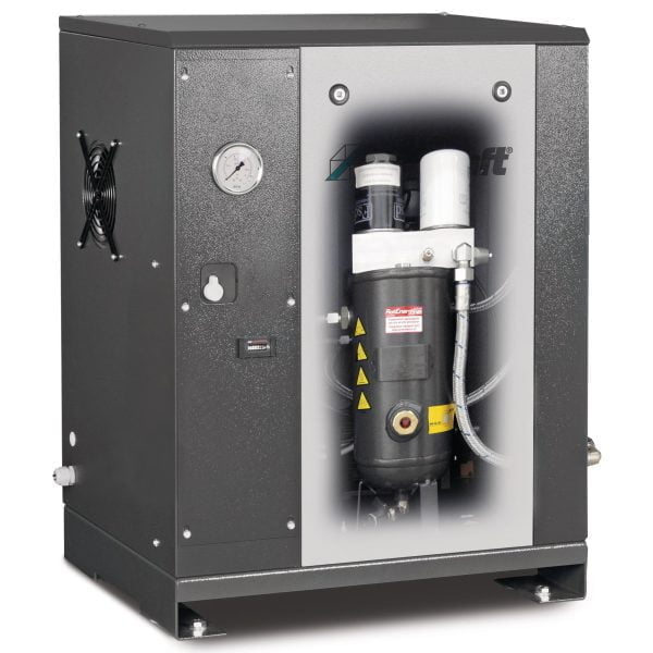 Aircraft Schraubenkompressor mit Rippenbandriemenantrieb (Bodeninstallation) A-MICRO SE 4.0-10 – Bild 4