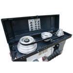 Optimum Säulenbohrmaschine OPTIdrill DQ 25 Aktions-Set inkl. Schraubstock – Bild 2