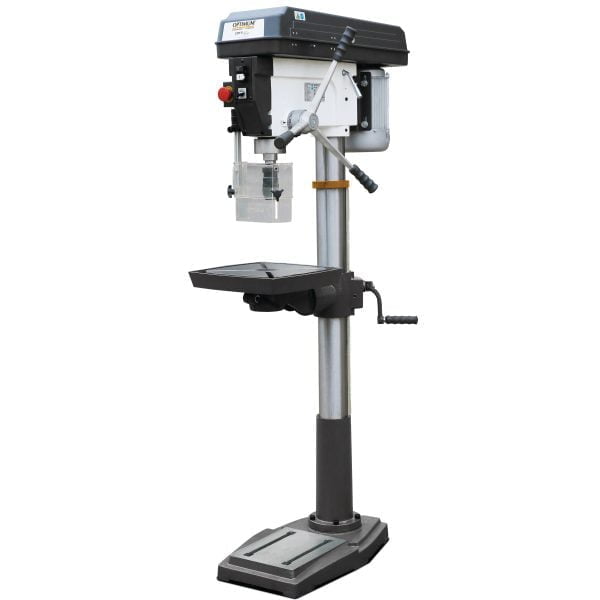Optimum Säulenbohrmaschine OPTIdrill DQ 32 Aktions-Set inkl. Schraubstock
