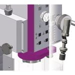 Optimum Präzisions-Bohr-Fräsmaschine OPTImill MH 35V – Bild 3