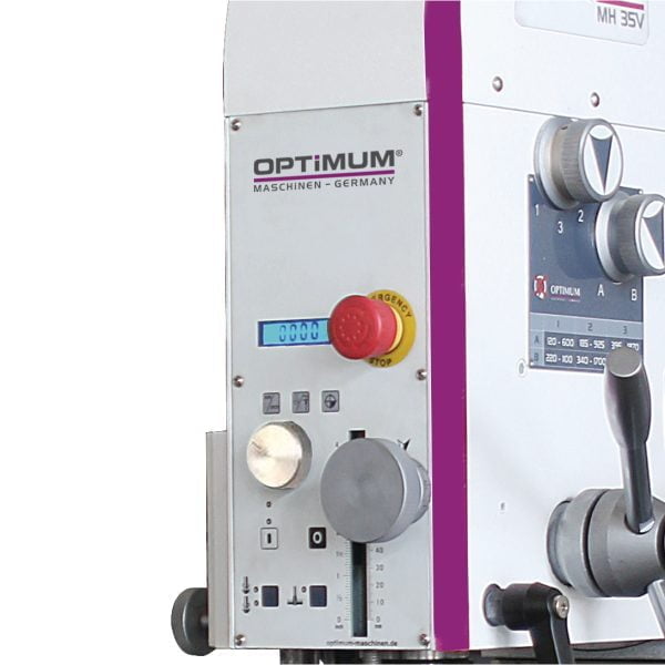 Optimum Präzisions-Bohr-Fräsmaschine OPTImill MH 35V – Bild 4