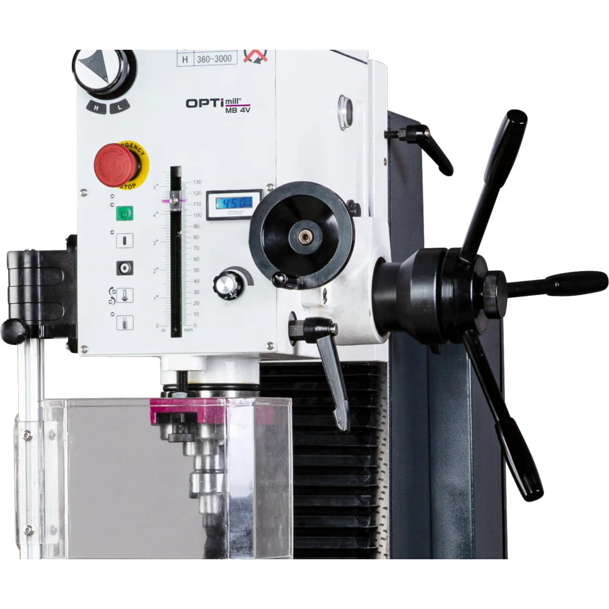 Optimum Bohr-Fräsmaschine OPTImill MB 4V – Bild 4