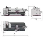 Optimum Leitspindeldrehmaschine OPTIturn TU 2506 (400 V) – Bild 5