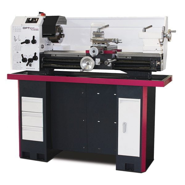 Optimum Leit- und Zugspindel-Drehmaschine OPTIturn TU 3008G