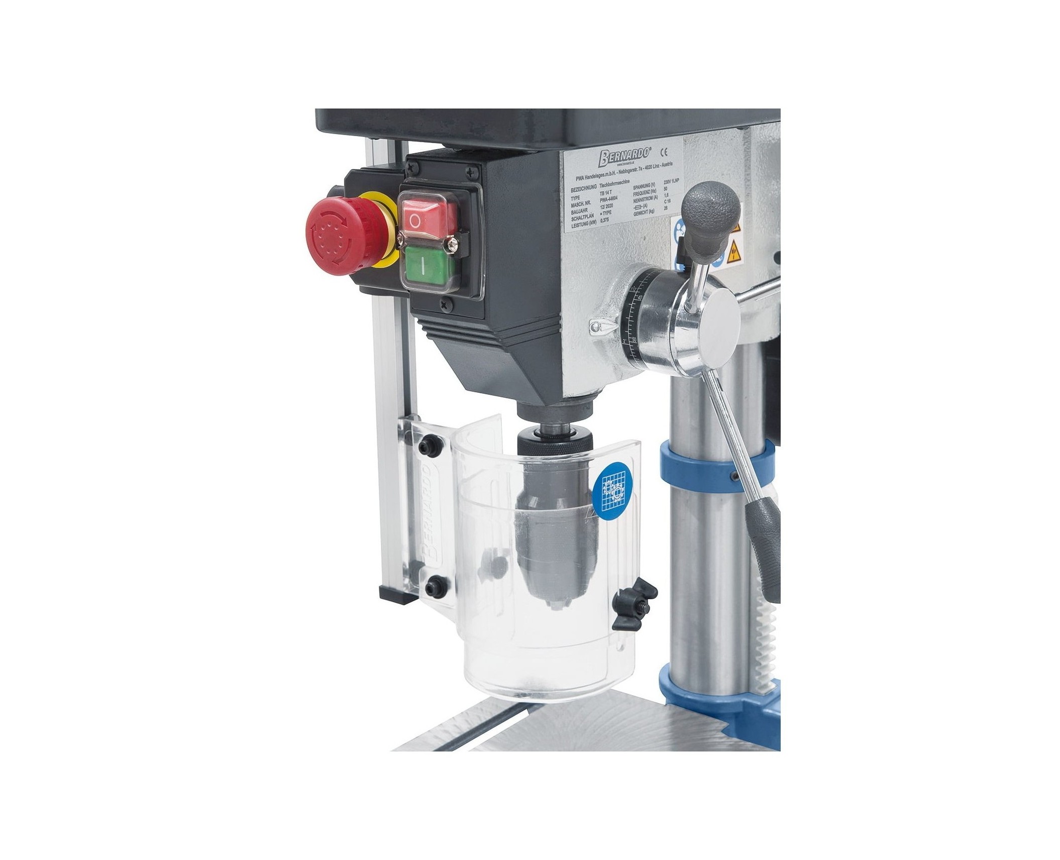 TB 14 T-3 Bernardo TB 14 T Tischbohrmaschine – Bild 3