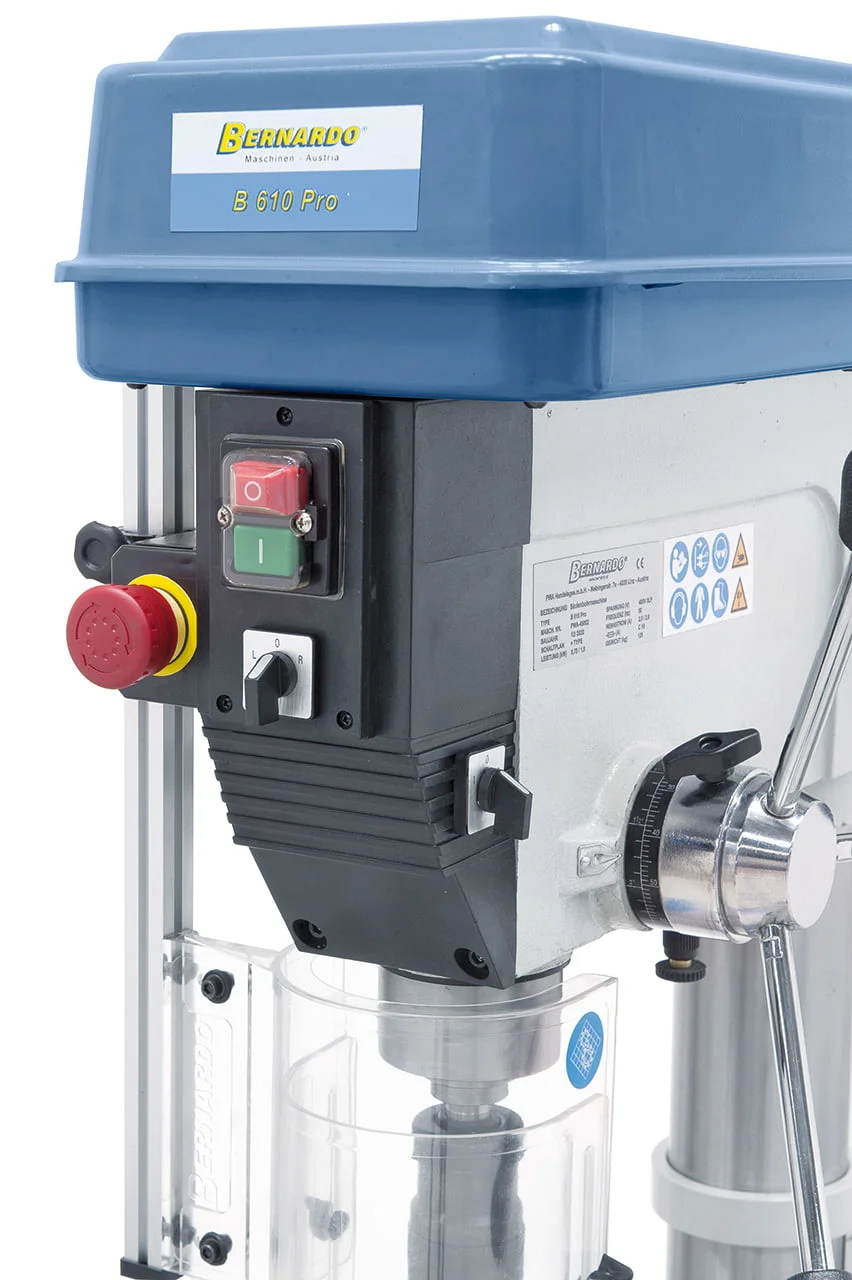 Bernardo B 610 Pro Säulenbohrmaschinen mit Keilriemenantrieb – Bild 2