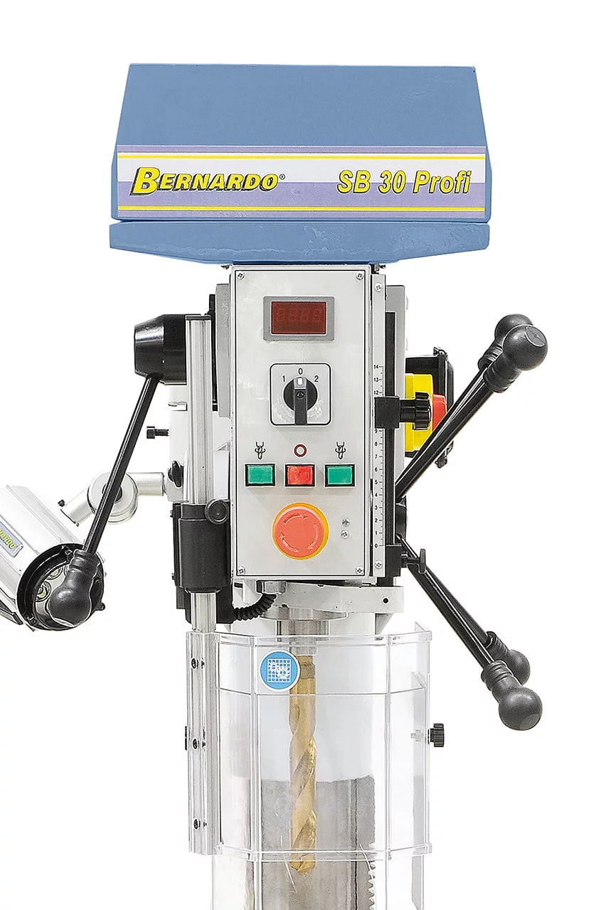 Bernardo SB 30 Profi Vario-Tisch- und Säulenbohrmaschine – Bild 3