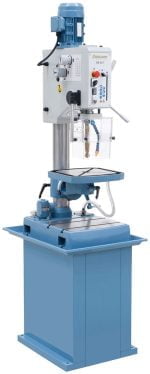 Bernardo GB 28 T mit Kühlmitteleinrichtung Getriebe-Tisch- und Säulenbohrmaschine – Bild 3