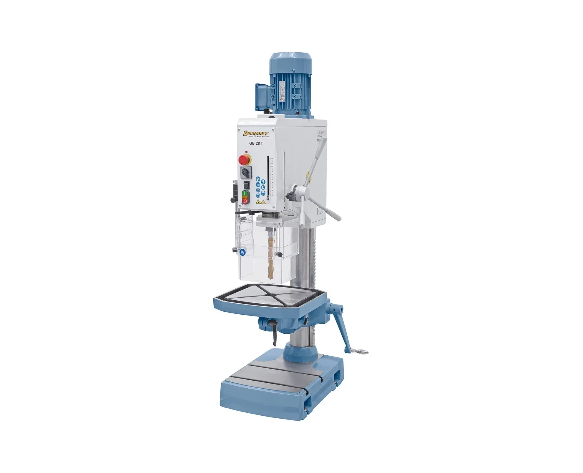 Bernardo GB 28 T Getriebe-Tisch- und Säulenbohrmaschine – Bild 4