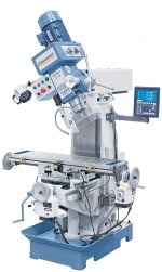 Bernardo KF 60 inkl. 3-Achs-Digitalanzeige ES-12 H und Vorschub für x/y-Achse Bohr- und Fräsmaschine – Bild 2
