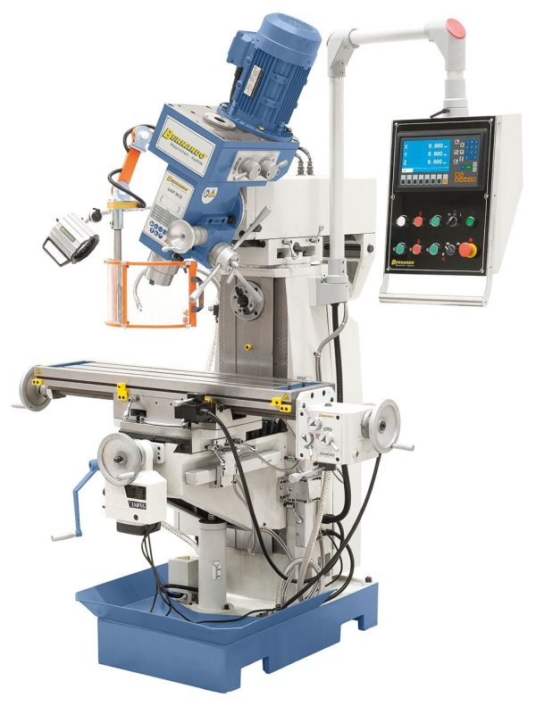 Bernardo UWF 80 E inkl. 3-Achs-Digitalanzeige u. y-Vorschub Universalfräsmaschine – Bild 1