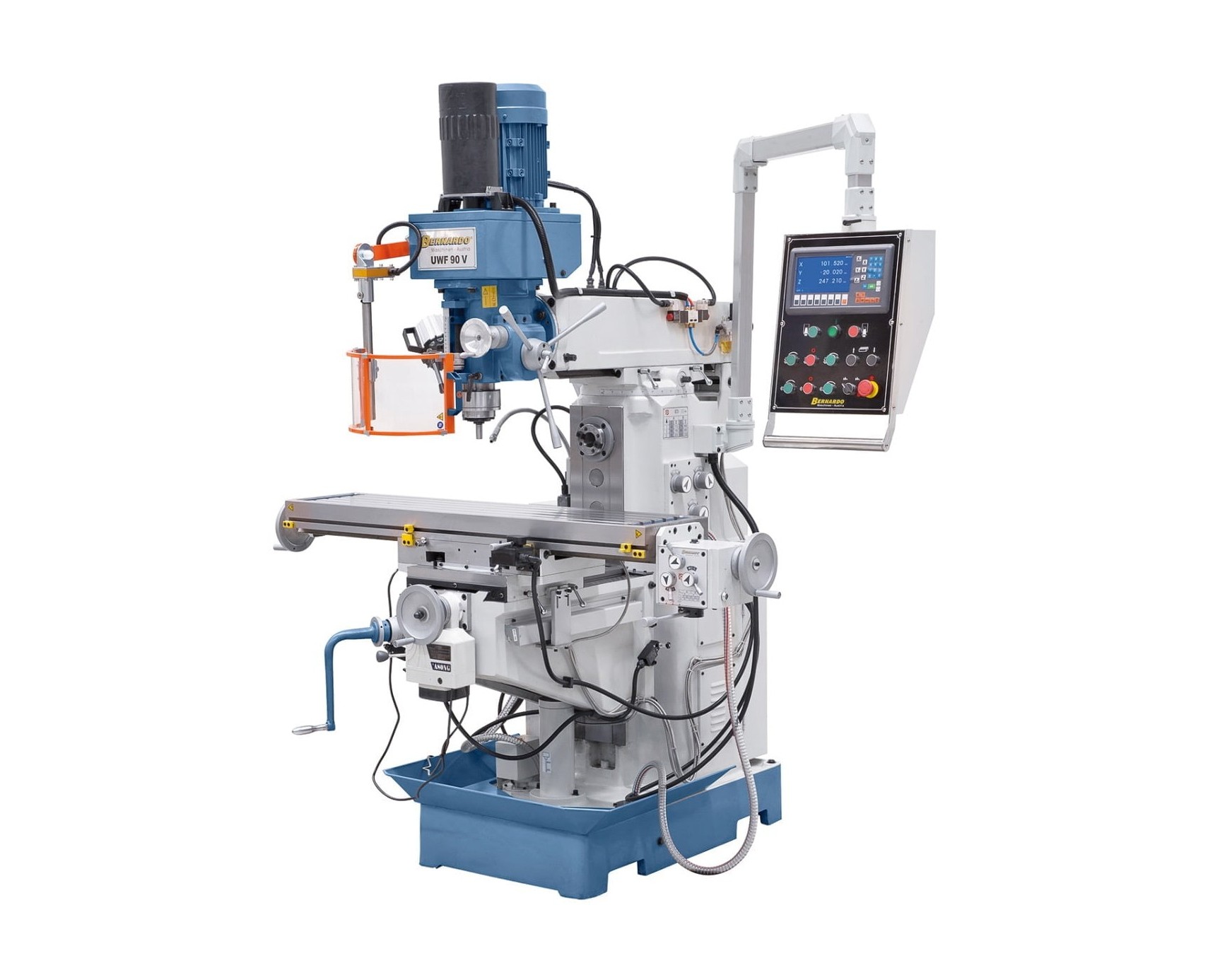 UWF 90 V mit pneumatischer Werkzeugklemmung-1 Bernardo UWF 90 V mit pneumatischer Werkzeugklemmung Universalfräsmaschine – Bild 1