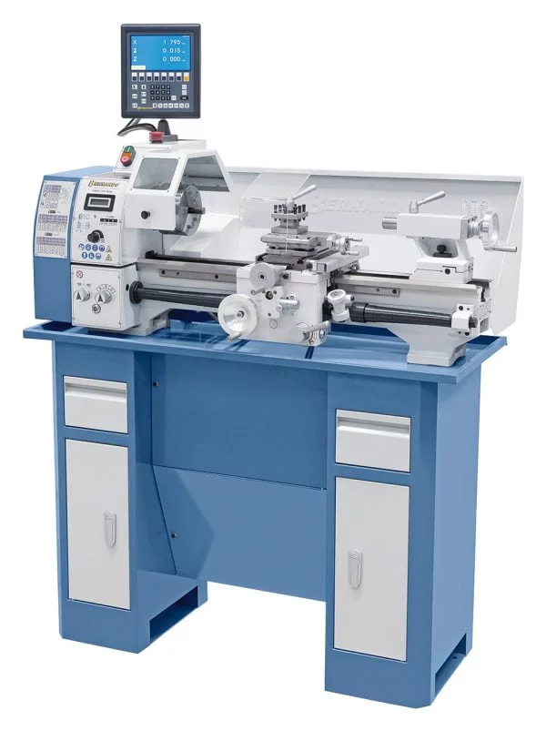 Bernardo Profi 550 WQV - 230 V - inkl. 2-Achs-Digitalanzeige Leitspindeldrehmaschine