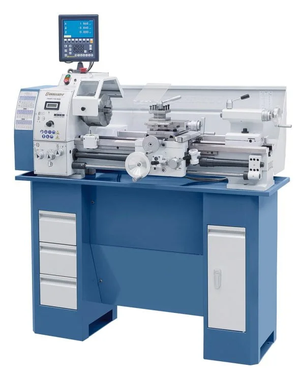 Bernardo Profi 700 BQV inkl. 2-Achs-Digitalanzeige Leit- und Zugspindeldrehmaschine