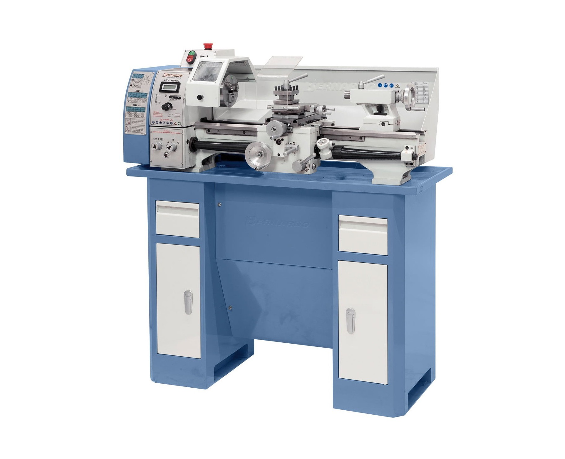 Profi 550 Pro - 400 V-1 Bernardo Profi 550 Pro - 400 V Leitspindeldrehmaschine – Bild 1