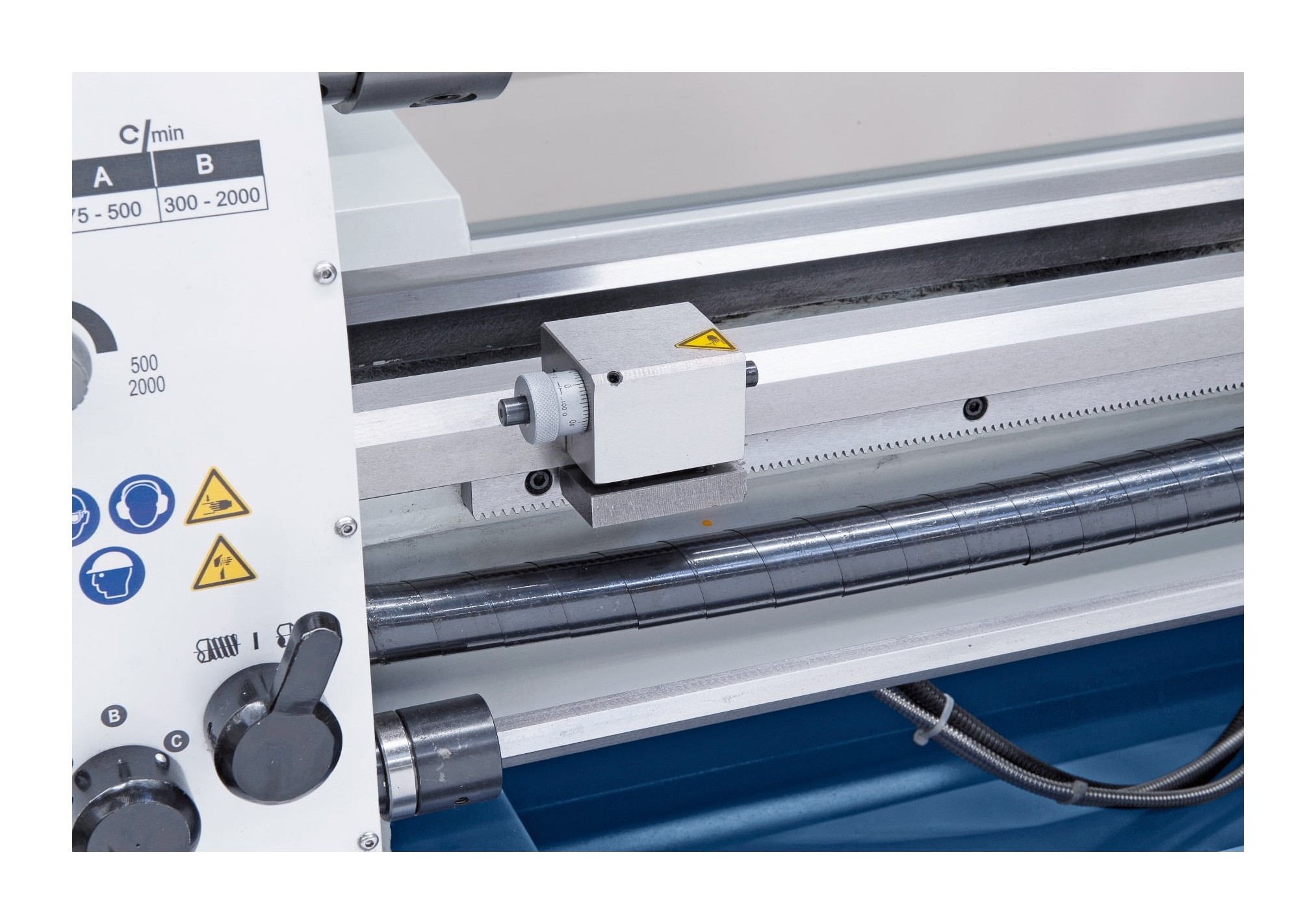 Profi 900 Vario - 400 V-4 Bernardo Profi 900 Vario - 400 V Leit- und Zugspindeldrehmaschine – Bild 4