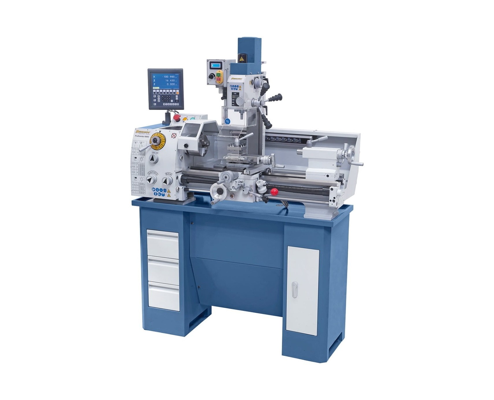 Proficenter 600 G / 400 V inkl. 2-Achs-Digitalanzeige ES-12 V-1 Bernardo Proficenter 600 G / 400 V inkl. 2-Achs-Digitalanzeige ES-12 V – Bild 1