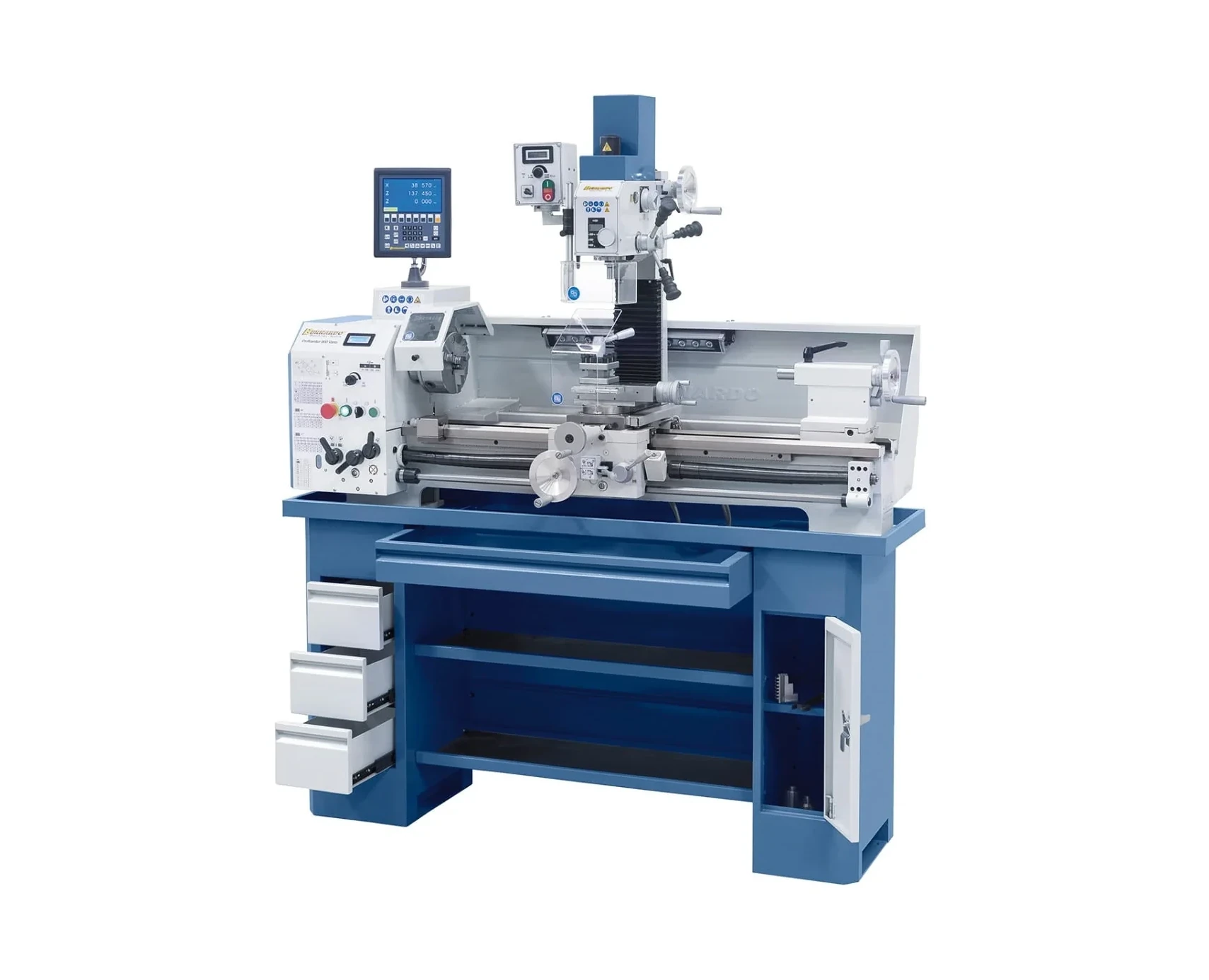 Bernardo Proficenter 900 Vario - 230 V inkl. 2-Achs-Digitalanzeige Bearbeitungszentre – Bild 2