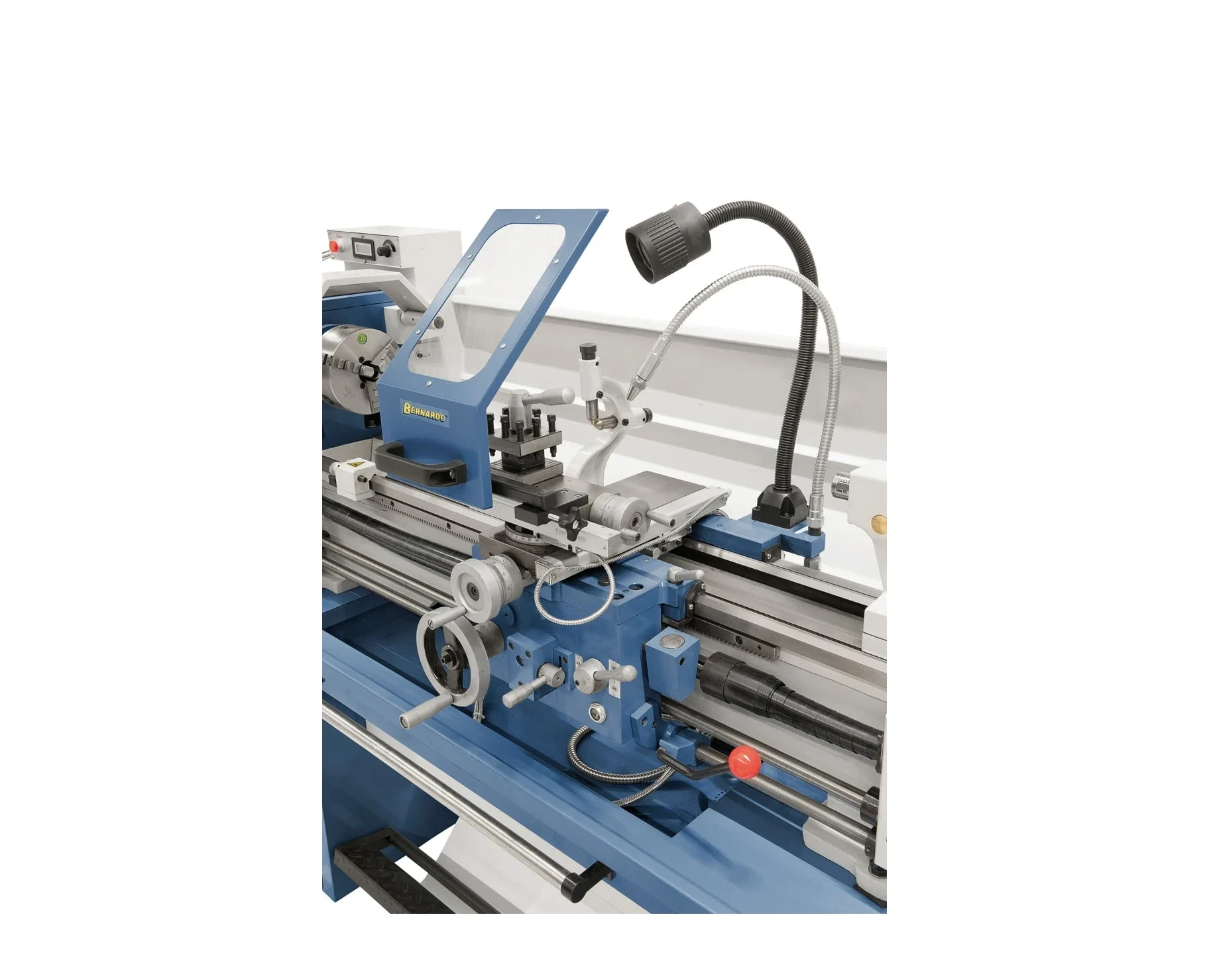 Bernardo Standard 165 V-Top inkl. 3-Achs-Digitalanzeige Leit- und Zugspindeldrehmaschine – Bild 3