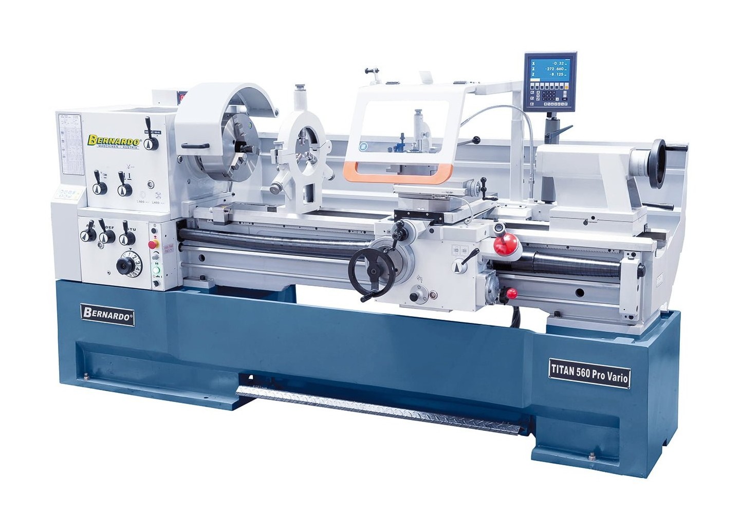 Titan 560 x 3000 Pro Vario-2 Bernardo Titan 560 x 3000 Pro Vario Universaldrehmaschinen mit stufenloser Drehzahl – Bild 2