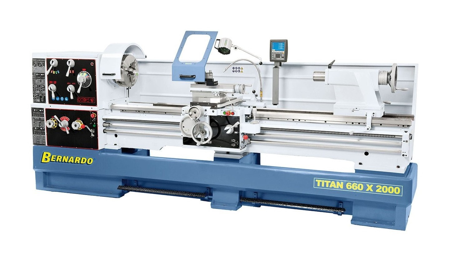 Titan 660 x 1500-1 Bernardo Titan 660 x 1500 Universaldrehmaschine – Bild 1