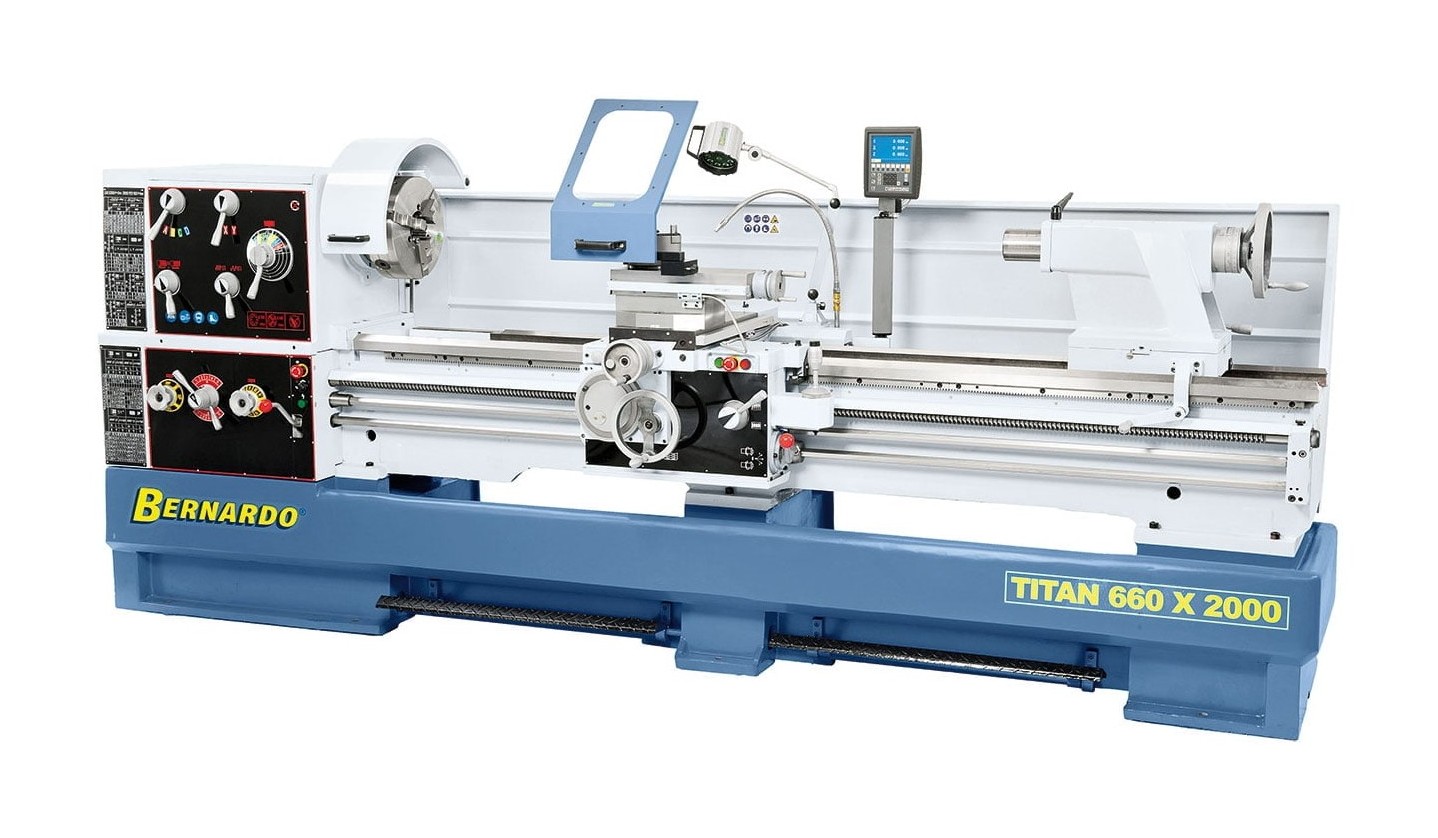 Titan 660 x 2000-1 Bernardo Titan 660 x 2000 Universaldrehmaschine – Bild 1