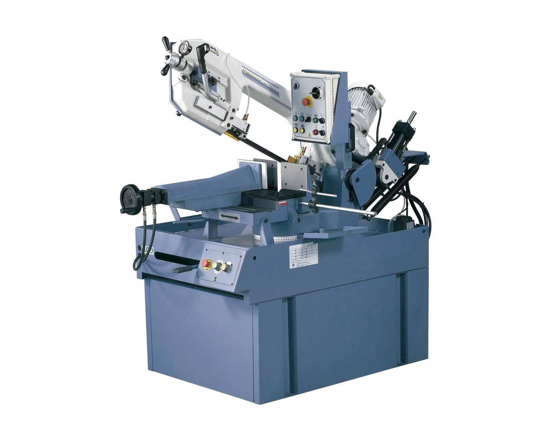 MBS 350 DGA-1 Bernardo MBS 350 DGA Halbautomatische Doppelgehrungsbandsäge – Bild 1
