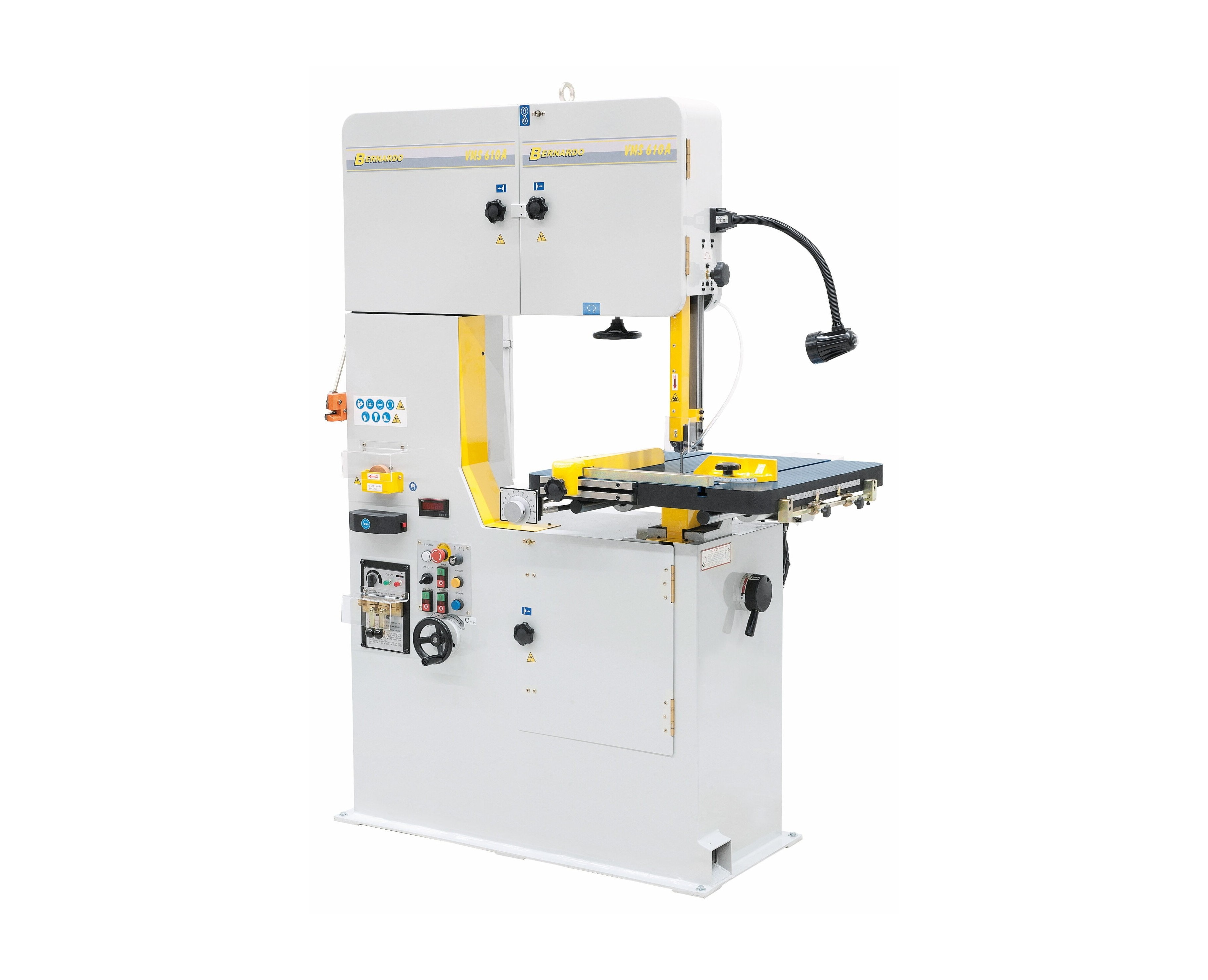VMS 610 A-1 Bernardo VMS 610 A Vertikalbandsägen mit automatischem Tischvorschub – Bild 1