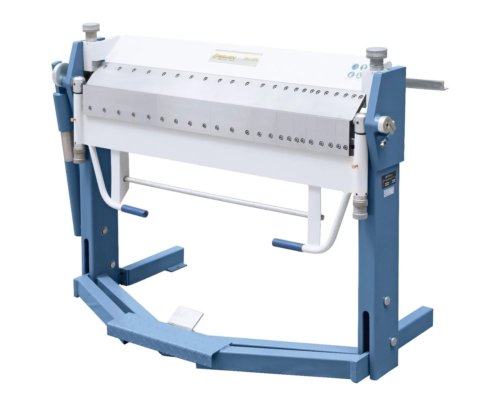 TBS 1270-1 Bernardo TBS 1270 Schwenkbiegemaschinen mit segm. Ober- und Unterwange – Bild 1