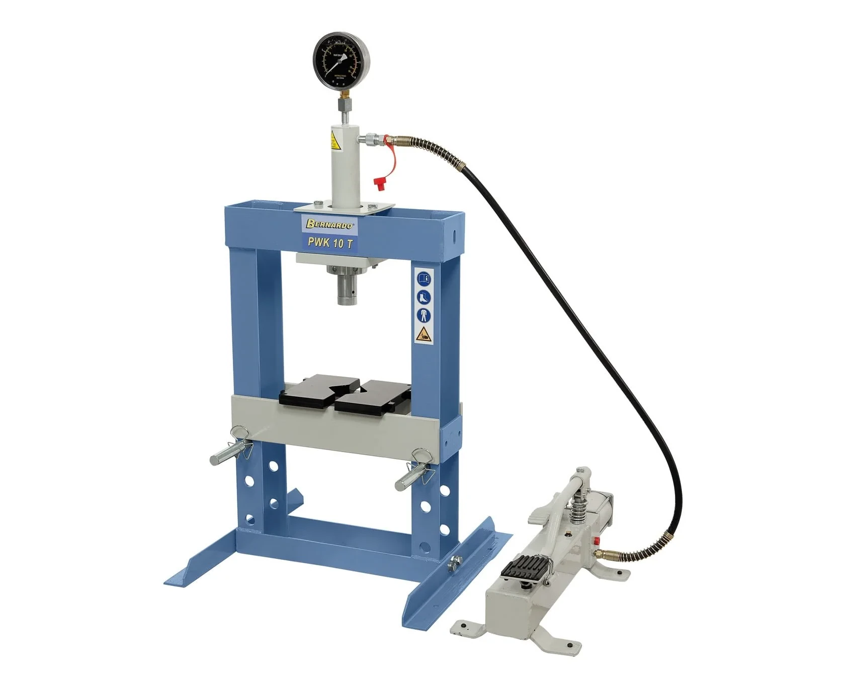 PWK 10 T-1 Bernardo PWK 10 T Pneumatische Werkstattpresse – Bild 1