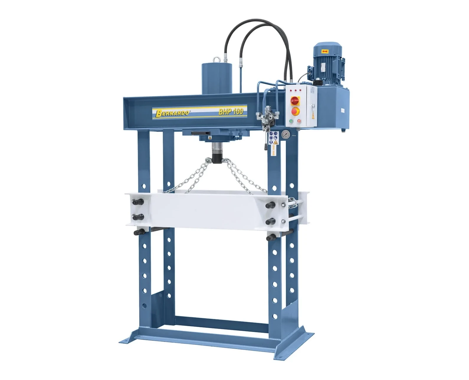 Bernardo BHP 100 Hydraulische Werkstattpresse mit verschiebbarem Zylinder – Bild 1