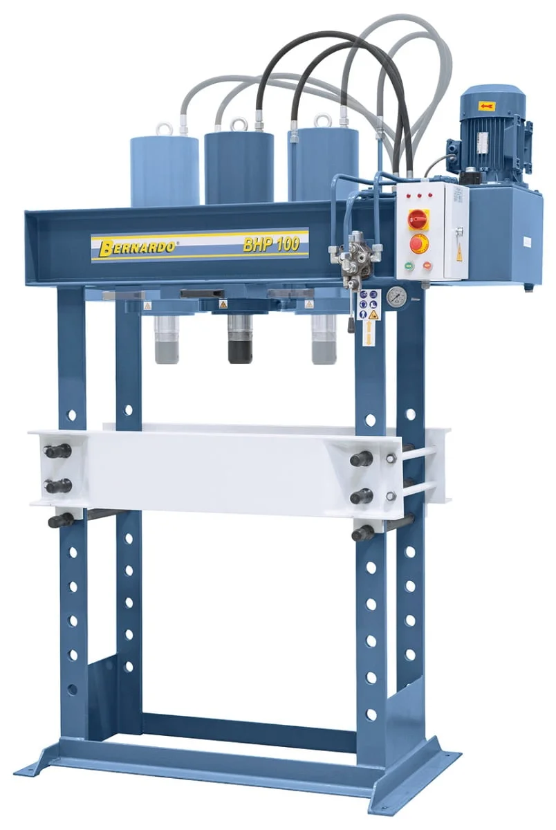 Bernardo BHP 100 Hydraulische Werkstattpresse mit verschiebbarem Zylinder – Bild 2