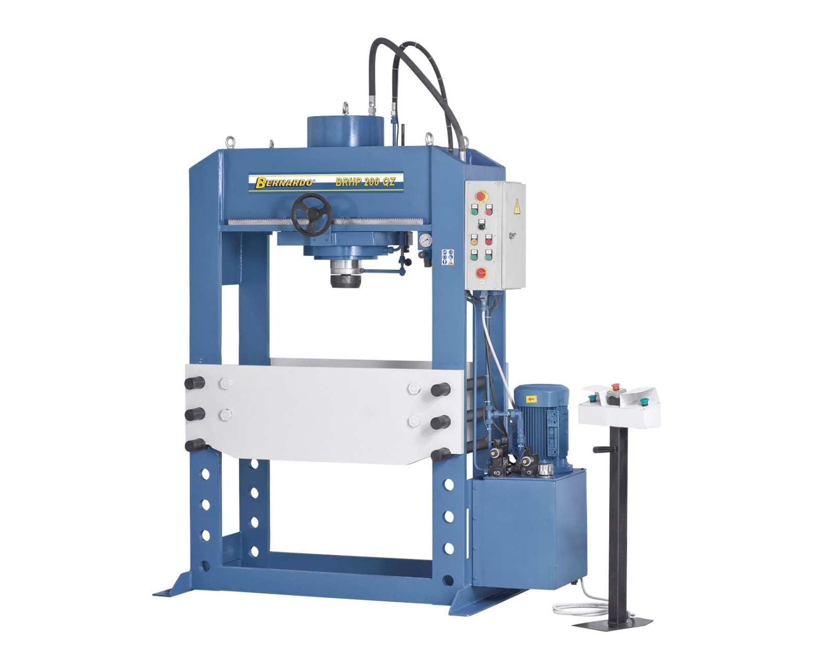 BRHP 250 QZ-1 Bernardo BRHP 250 QZ Hydraulische Werkstattpresse mit verschiebbarem Zylinder – Bild 1