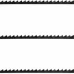 Güde Sägeblatt für Dekupiersägen 10TPI 3-tlg. SB