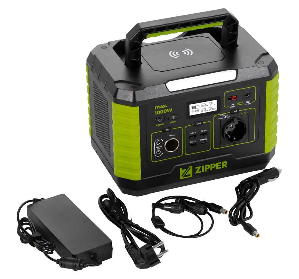 Zipper Powerstation 1000W ZI-PS1000 – Bild 3
