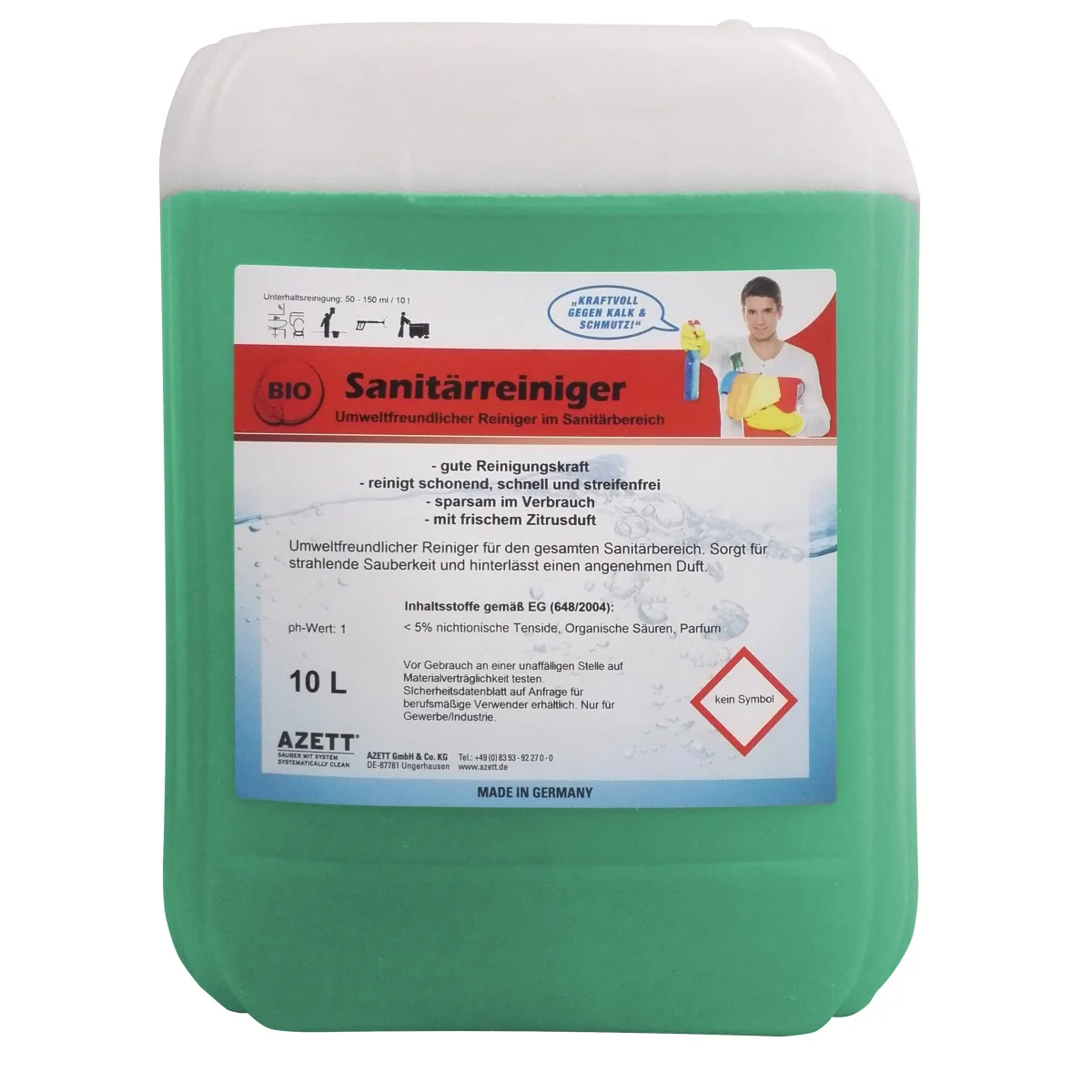 Cleancraft_Reinigungsmittel-sauer_HDR-S-10l Cleancraft_Reinigungsmittel sauer_HDR-S 10l