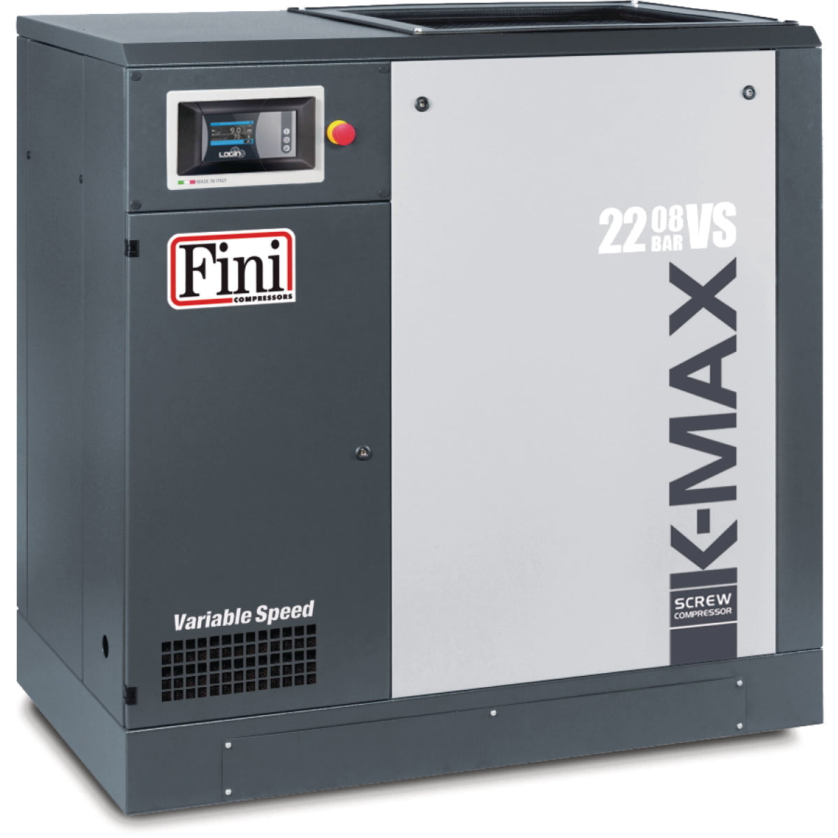 Fini_Schraubenkompressor_22-08-VS-PM Fini Schraubenkompressor K-MAX 22-08 VS (PM) – Bild 1