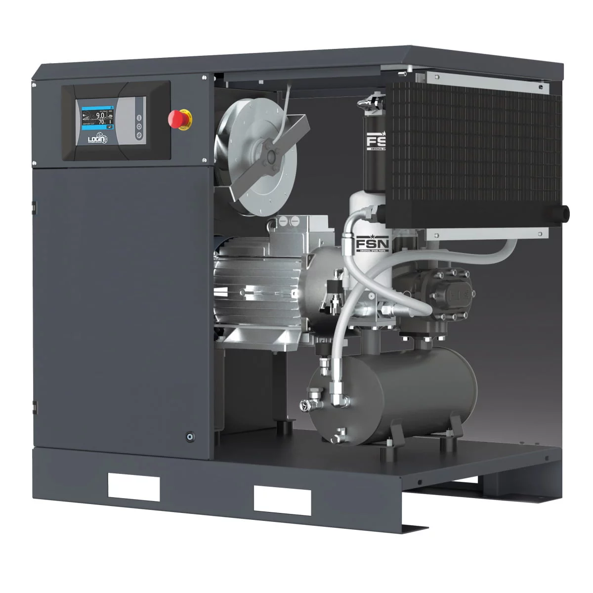 Fini Schraubenkompressor K-MAX 5,5-10-270 ES (IE3) – Bild 4